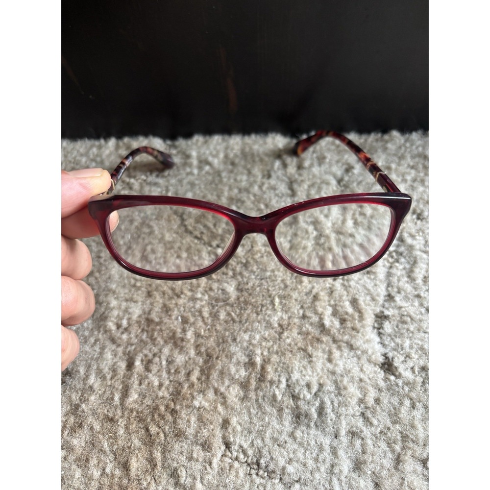 Kate Spade Kaileigh Eyeglasses Frames YDC Red Tortoise Shell Cat Eye 140